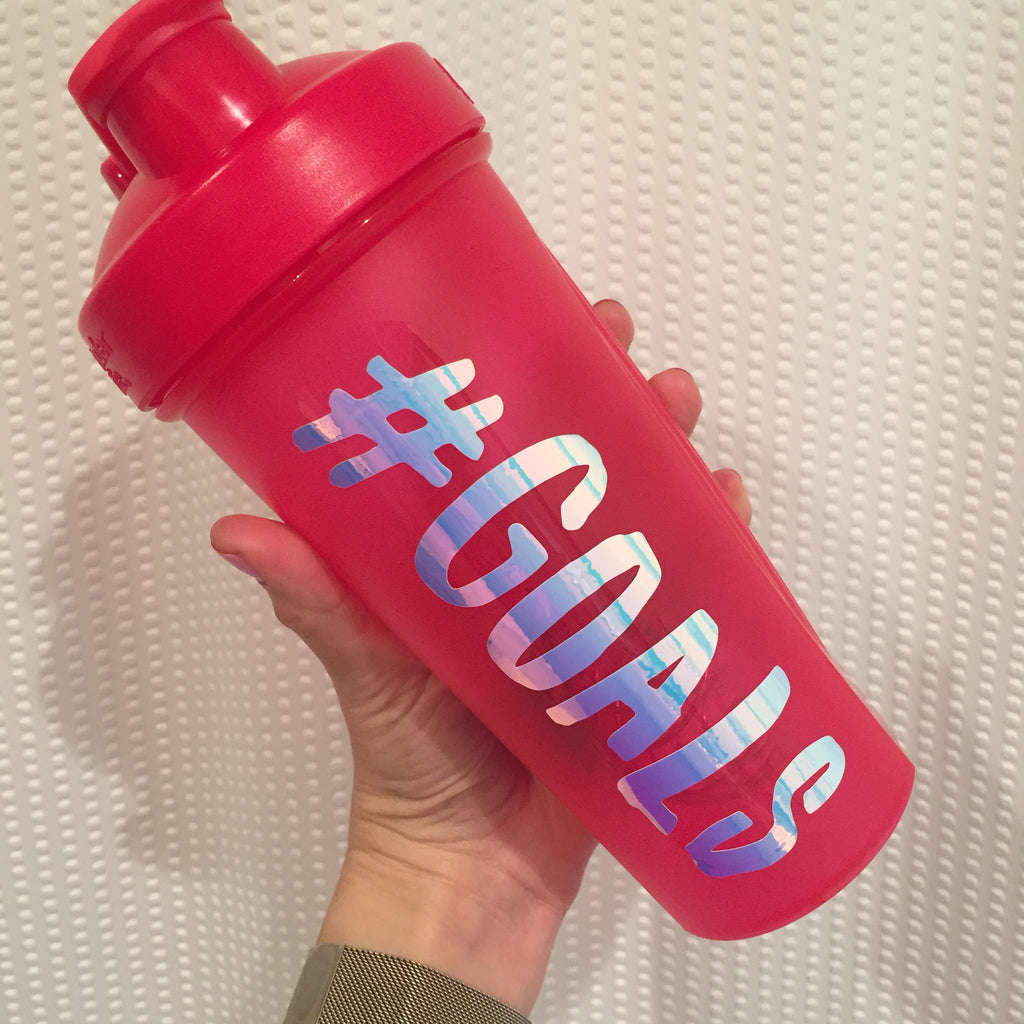 Goals #goals Shaker Decal - DECAL ONLY