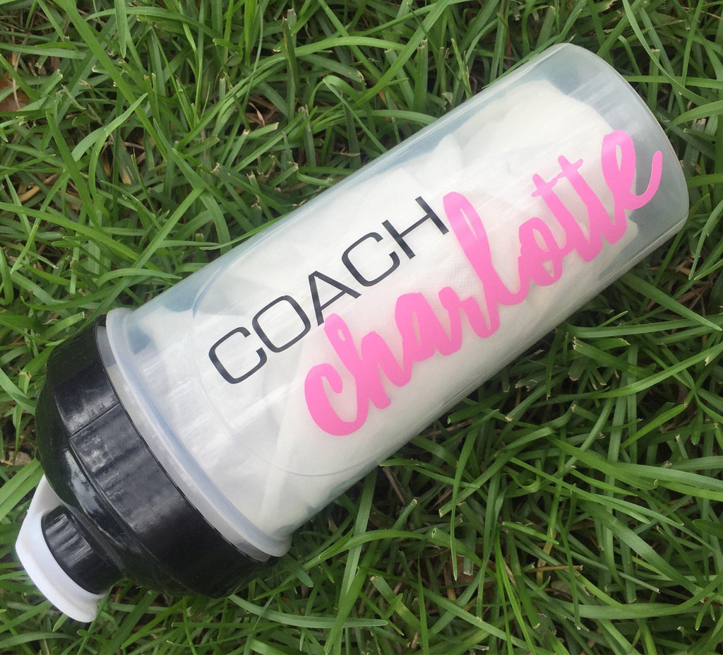 Personalized COACH Name Decal Beachbody Coach- Custom Name Sticker- Name Decal - Custom Sticker - Any Name Coach Decal- DECAL ONLY