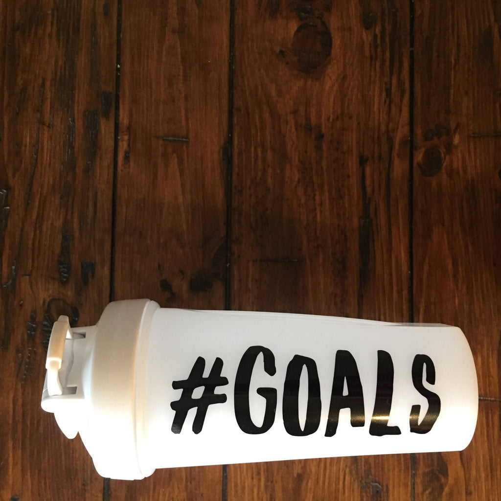 Goals #goals Shaker Decal - DECAL ONLY