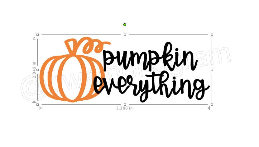 Pumpkin Everything LIMITED EDITION Shaker Decal - Tumbler Decal - Yeti Cup Decal- Fall- Pumpkin Spice Latte - Pumpkin - PSL BlenderBottle