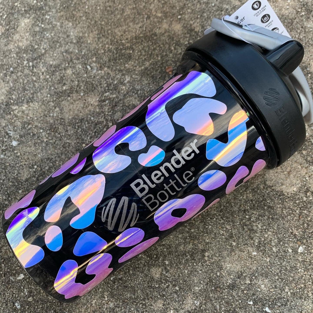 Leopard-ized CUPS Blender Bottle Shaker Bottle, Tumbler, Cold Cup or DIY option! Leopard Print Shaker Cup- Leopard Starbucks Cold Cup