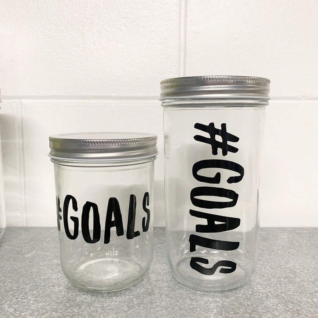 Add a Glass Mason Jar to your order! 16oz or 22oz Glass Mason Jar (No decal included) - Wide Mouth Mason Jar and Lid- Crafting Blank Jar