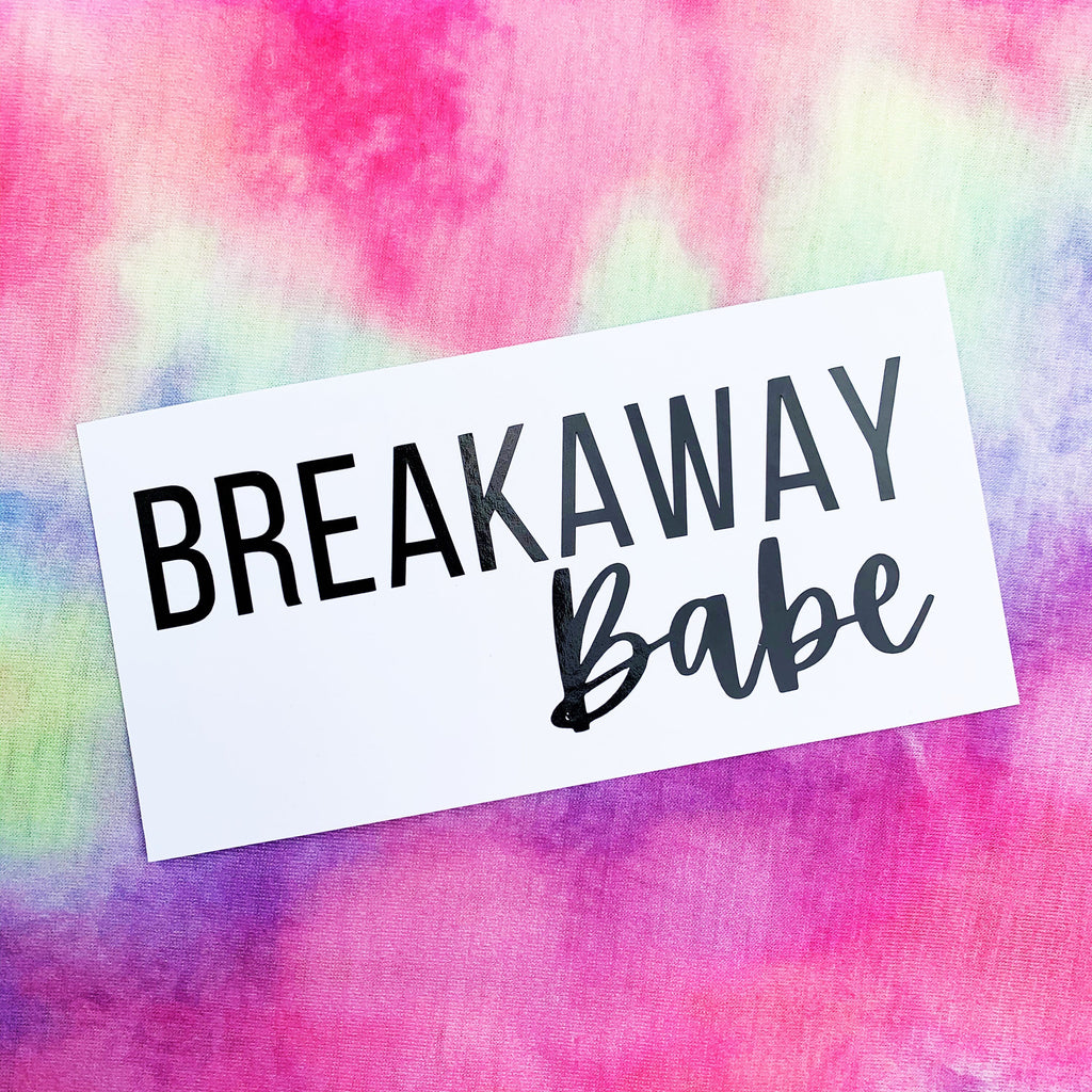 Ready to Run Decal Collection- Running Decals- Breakaway Babe- Running Theme Decals- Peace Love Run- Energize - Decals ONLY