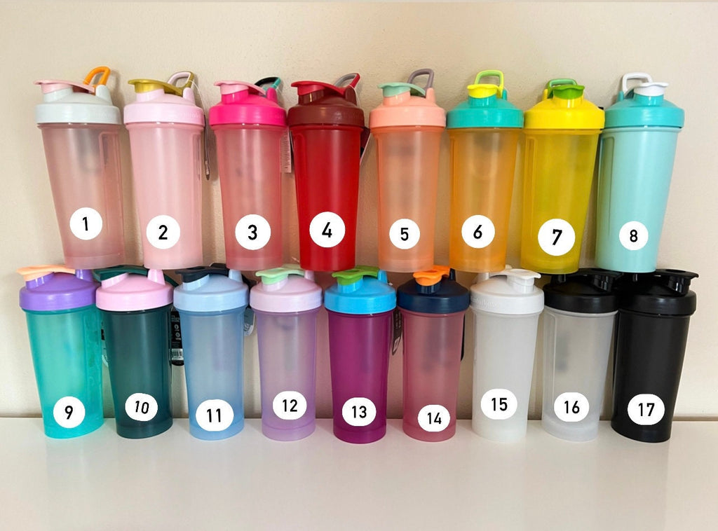 Blender Bottle Options/ Add a Blender Bottle Shaker Cup to your order (decal not included)/ 20oz 28oz Custom Shaker Cup