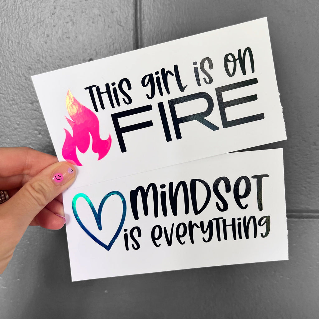 Light Your Fire, Find your Flow Collection- Workout Inspired - Energize Decal